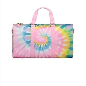 NWT STONEY CLOVER LANE Tie Dye Duffel Bag